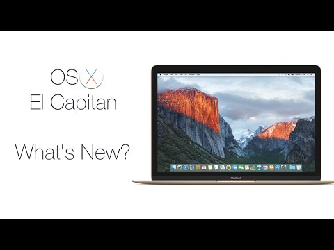 OS X El Capitan  - What's New? - UCiQMYozSSTkJ2twtZM1bG9w