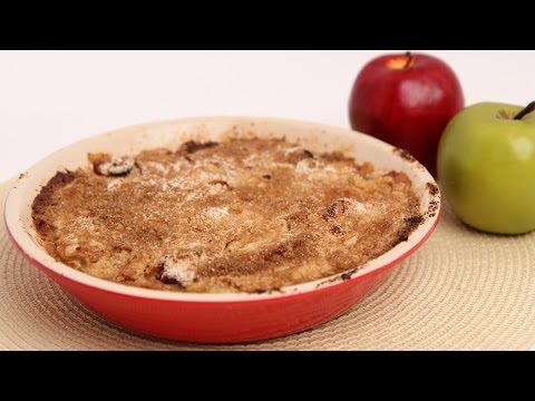 Apple Cranberry Crumble Recipe - Laura Vitale - Laura in the Kitchen Episode 686 - UCNbngWUqL2eqRw12yAwcICg