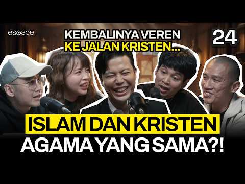 VEREN BELAJAR KRISTEN, MALAH DIROASTING PENDETA - Escape Eps 24 (ft Pdt Marcel,  Felix, Koi, Verren)