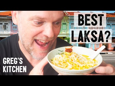 Who Makes THE BEST SINGAPORE LAKSA? 328 V Janggut - Greg's Kitchen - UCGXHiIMcPZ9IQNwmJOv12dQ