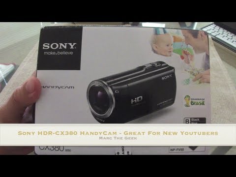 Sony HDR CX380 Handycam - Good for New Youtubers - UCbFOdwZujd9QCqNwiGrc8nQ