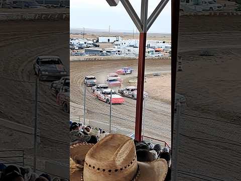 IMCA Hobby Stock Battle @ El Paso County Raceway.  Calhan ,Colorado 2025 - dirt track racing video image