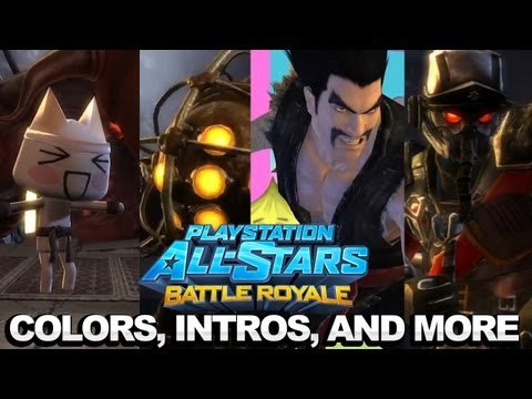 PlayStation All-Stars Battle Royale - Colors, Intros, Outros and More - UCKy1dAqELo0zrOtPkf0eTMw