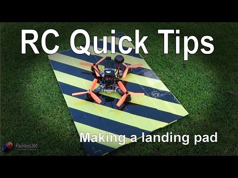 RC Quick Tips: Making a simple, cheap multirotor landing pad - UCp1vASX-fg959vRc1xowqpw