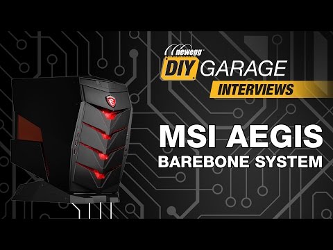 Newegg DIY Garage: MSI Aegis Barebone System - UCJ1rSlahM7TYWGxEscL0g7Q