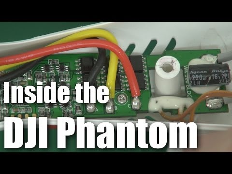 Inside the DJI Phantom multirotor (drone) - UCahqHsTaADV8MMmj2D5i1Vw