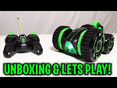 Unboxing & Let's Play - SGILE RC STUNT CAR - - UCkV78IABdS4zD1eVgUpCmaw