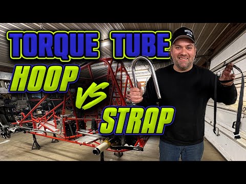 Torque Tube Hoop Vs Strap - Dirt Track Sprint Car Parts Tutorial - dirt track racing video image