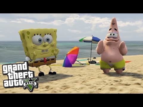 GTA 5 Mods - SPONGEBOB w/ PATRICK MOD! (GTA 5 Mods Gameplay) - UCOrd4AWNd6lOgv0UWv84H2g