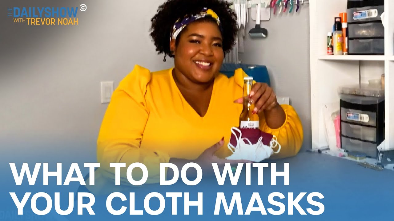Arts & Crafting Your Cloth Masks | The Daily Show