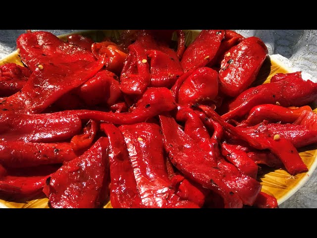 How To Preserve Roasted Peppers?