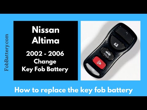 Come Sostituire La Batteria Del Telecomando Della Nissan Altima