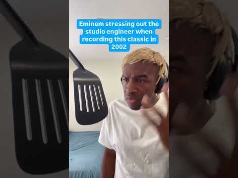 Eminem Stressing Out While Recording 'Cleanin' Out My Closet'