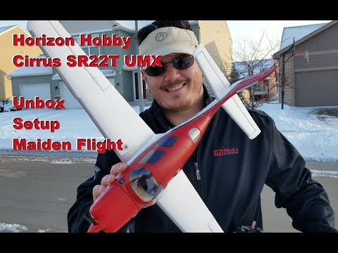 Horizon Hobby - Cirrus SR22T UMX - Unbox, Setup, Maiden Flight!!! - UCVumEMd8O4mN1VwOPwVcLuA