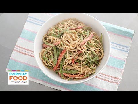 Homemade Sesame Noodle Recipe - Everyday Food with Sarah Carey - UCl0kP-Cfe-GGic7Ilnk-u_Q