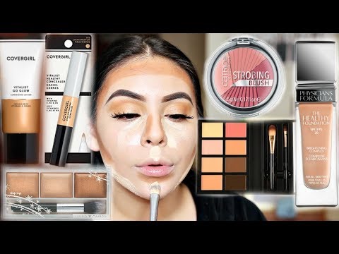 TESTING NEW TJMAXX + DRUGSTORE MAKEUP 2018: HITS + MISSES | JuicyJas - UCqTR5f7YkGro3cPv23SqcqQ