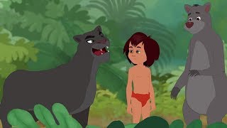 The Jungle Book - Mowgli's Story - Fairy Tales In Hindi - थी जंगल बुक  - Hindi Kahaniya for Kids