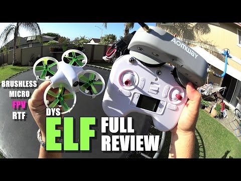 DYS ELF Micro Brushless FPV - Full Review - [Unboxing, Inspection, Flight Test, Pros & Cons] - UCVQWy-DTLpRqnuA17WZkjRQ