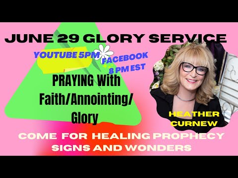 GLORY SERVICE /The Prayer of Faith/ How to Move in the Anointing/ How to Usher in the Glory