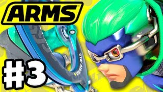ARMS - Gameplay Walkthrough Part 3 - Ninjara Grand Prix Level 4! (Nintendo Switch)