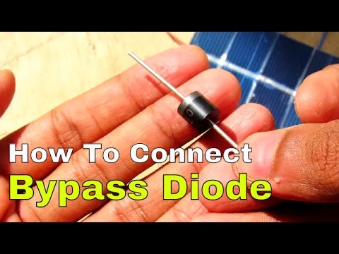 Connect Bypass Diode In Solar Cell To Maximize Your Solar Panel Efficiency ! - UCjQ-YHwNTbUQLVzZQFjsDsQ
