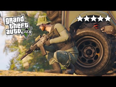 GTA 5 Online 5 STAR Destruction! 5 Star POLICE Getaway in GTA Online! (GTA 5 PS4 Gameplay) - UC2wKfjlioOCLP4xQMOWNcgg