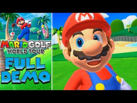Mario Golf World Tour - Full Demo (Gameplay) - UCzA7lo0Cml0NZYKj3g42BKw