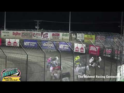 2022 Knoxville Nationals Night One Highlights - Knoxville Raceway 08/10/2022 - dirt track racing video image