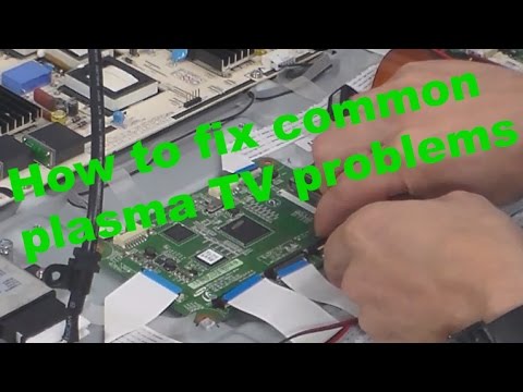 How to fix common plasma TV problems- no picture, lines, buttons not working - UCUfgq9Gn8S041qQFl0C-CEQ