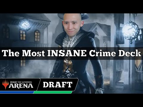 The Most INSANE Crime Deck | Outlaws Of Thunder Junction Draft | MTG Arena