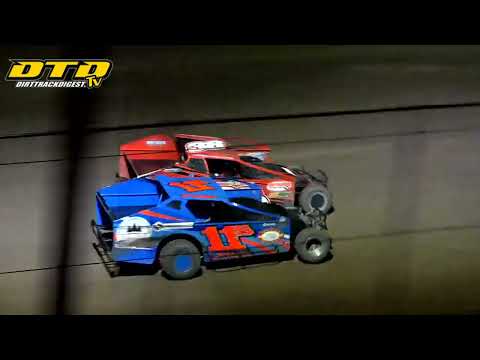 Ransomville Speedway | DIRTcar 358-Modified Feature Highlights | 5/20/22 - dirt track racing video image