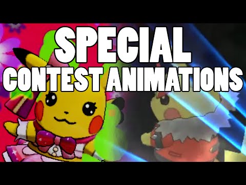 [HD] ALL Pokemon Omega Ruby & Alpha Sapphire Special Contest Animations - Cosplay Pikachu Animations - UCKOnM_lSgM8vlw9MTM2J7Hw