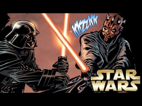 How Darth Vader fought Darth Maul in Star Wars Legends - UC6X0WHKm7Po3FlBepIEg5og