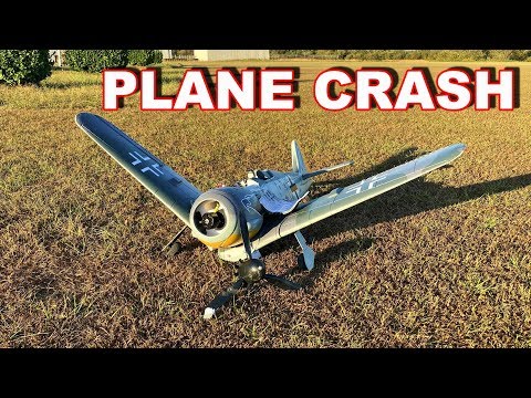 WORST RC PLANE CRASH EVER!! - FW190 BRUTALLY DESTROYED!!! - TheRcSaylors - UCYWhRC3xtD_acDIZdr53huA