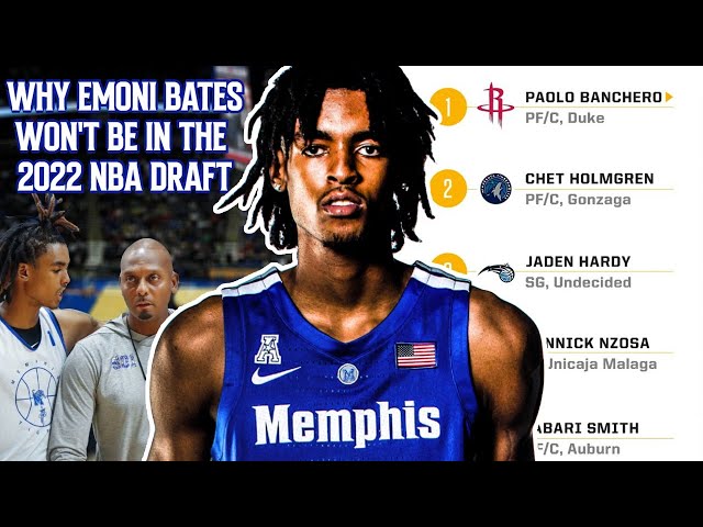 Is Emoni Bates Eligible For the 2022 NBA Draft?