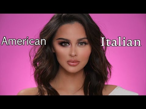 American VS Italian Makeup Tutorial - UCXTAdFsBmxNK3_c8MUvSviQ