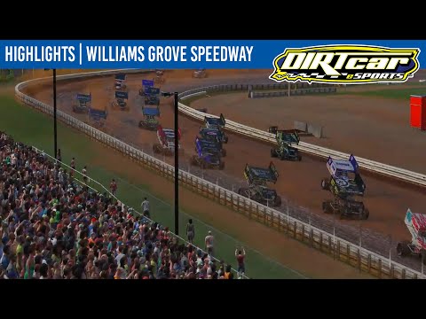 DIRTcar eSports 360 Sprint Cars Williams Grove Speedway December 15, 2021 | HIGHLIGHTS - dirt track racing video image