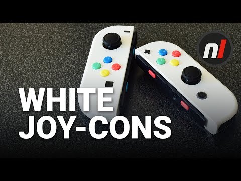 White Joy-Cons for Nintendo Switch - $20 Easy Custom Joy-Cons Without Painting - UCl7ZXbZUCWI2Hz--OrO4bsA