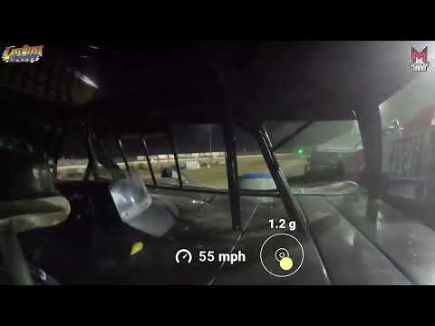 #12J Justin Russell - POWRi Late Model - 9-30-2023 Lake Ozark Speedway - In Car Camera - dirt track racing video image