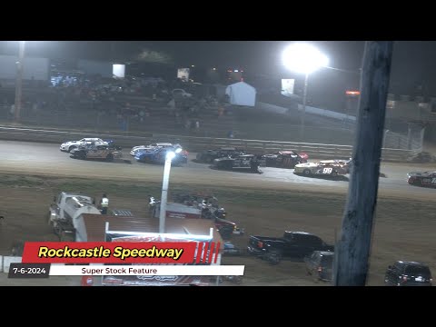 Rockcastle Speedway - Super Stock Feature - 7/6/2024 - dirt track racing video image