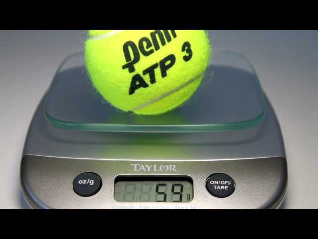 How Much Does a Tennis Ball Weigh?