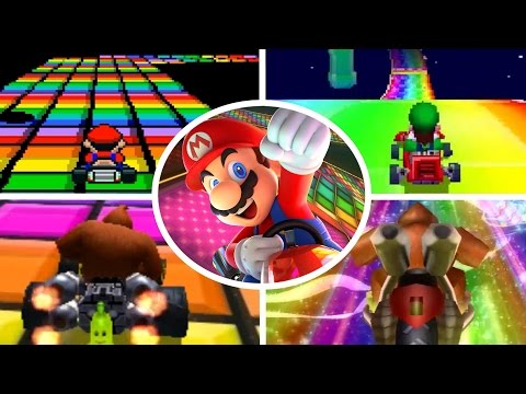 Evolution of Rainbow Road in Mario Kart (1992-2017) - UC-2wnBgTMRwgwkAkHq4V2rg