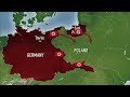 Фрагмент с начала видео Вторая мировая война в цвете HD #2 Молниеносная война