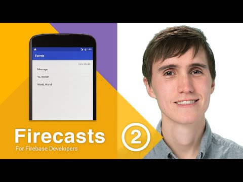 Retrieving data in realtime with Firebase Events - Firecasts #2 - UC_x5XG1OV2P6uZZ5FSM9Ttw