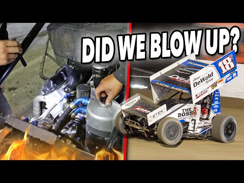 &quot;I THINK ITS ABOUT TO BLOW UP&quot; - Mechanical Issues At Skagit Speedway with High Limit..... - dirt track racing video image