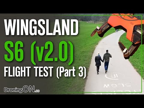 DroningON | Wingsland S6 v2 Flight Test - Indoor + Follow Me (Part 3) - UCYoEOmvbMm0LX6AsIwANvug