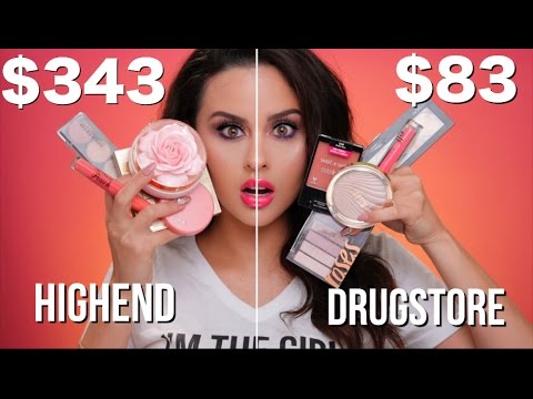 Full Face Drugstore Vs. Highend Spring Makeup Tutorial - UCXTAdFsBmxNK3_c8MUvSviQ