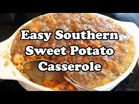 THANKSGIVING Series: Sweet Potato Casserole - Best Sweet Potato Recipe - Chef Lorious - UCcLQoCK0lq76HqtoqFCLnjg