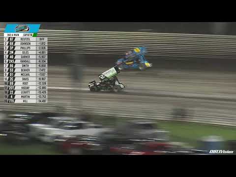 Knoxville Raceway 360 Highlights // July 13, 2024 - dirt track racing video image