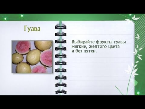 Кулинарная энциклопедия - Гуава - UC7XBjhXnmmXFsxmnys9PmDQ